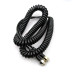 J7 spring wire Howo coaxial spiral video cable TNC signal connection cable dedicated TNCrF double shielded high frequency J7 spring wire Howo coaxial spiral video cable TNC signal connection cable dedicated TNCrF double shielded high frequency